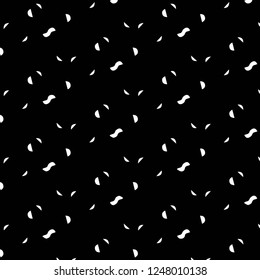 Halftone monochrome texture background. Abstract vintage black and white vector illustration Texture