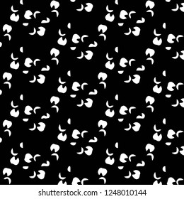 Halftone monochrome texture background. Abstract vintage black and white vector illustration Texture