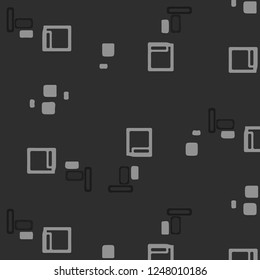 Halftone monochrome texture background. Abstract vintage black and white vector illustration Texture
