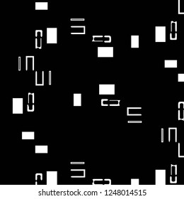 Halftone monochrome texture background. Abstract vintage black and white vector illustration Texture