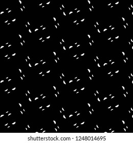 Halftone monochrome texture background. Abstract vintage black and white vector illustration Texture