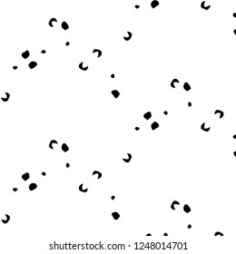 Halftone monochrome texture background. Abstract vintage black and white vector illustration Texture