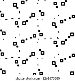 Halftone monochrome texture background. Abstract vintage black and white vector illustration Texture