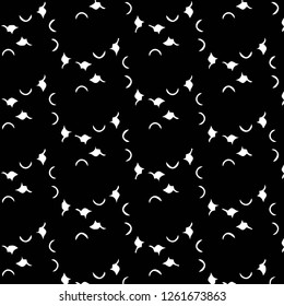 Halftone monochrome texture background. Abstract vintage black and white vector illustration Texture