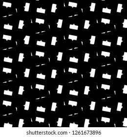 Halftone monochrome texture background. Abstract vintage black and white vector illustration Texture