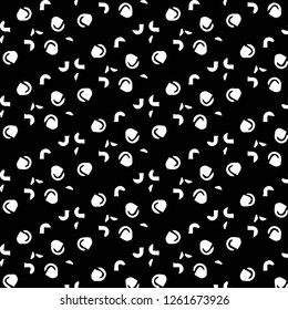 Halftone monochrome texture background. Abstract vintage black and white vector illustration Texture