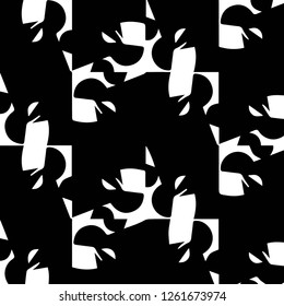 Halftone monochrome texture background. Abstract vintage black and white vector illustration Texture