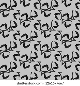 Halftone monochrome texture background. Abstract vintage black and white vector illustration Texture