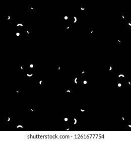 Halftone monochrome texture background. Abstract vintage black and white vector illustration Texture
