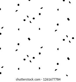 Halftone monochrome texture background. Abstract vintage black and white vector illustration Texture