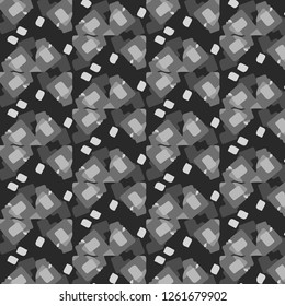 Halftone monochrome texture background. Abstract vintage black and white vector illustration Texture