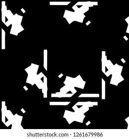 Halftone monochrome texture background. Abstract vintage black and white vector illustration Texture