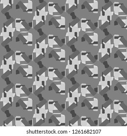 Halftone monochrome texture background. Abstract vintage black and white vector illustration Texture