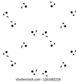 Halftone monochrome texture background. Abstract vintage black and white vector illustration Texture