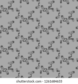 Halftone monochrome texture background. Abstract vintage black and white vector illustration Texture