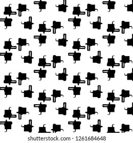Halftone monochrome texture background. Abstract vintage black and white vector illustration Texture
