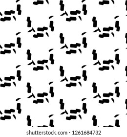 Halftone monochrome texture background. Abstract vintage black and white vector illustration Texture