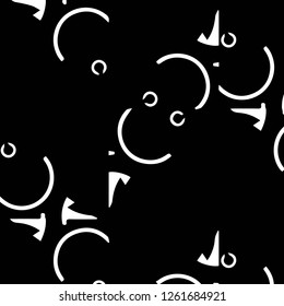 Halftone monochrome texture background. Abstract vintage black and white vector illustration Texture