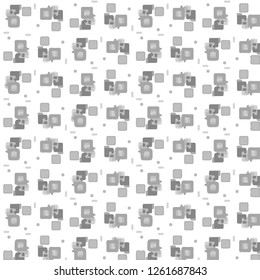 Halftone monochrome texture background. Abstract vintage black and white vector illustration Texture