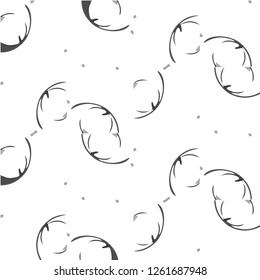 Halftone monochrome texture background. Abstract vintage black and white vector illustration Texture