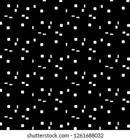 Halftone monochrome texture background. Abstract vintage black and white vector illustration Texture