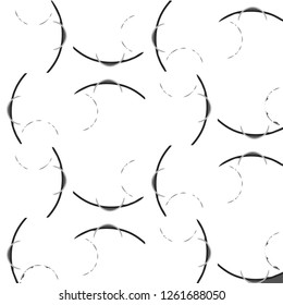 Halftone monochrome texture background. Abstract vintage black and white vector illustration Texture
