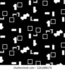 Halftone monochrome texture background. Abstract vintage black and white vector illustration Texture