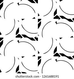 Halftone monochrome texture background. Abstract vintage black and white vector illustration Texture