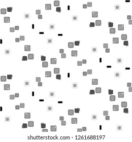 Halftone monochrome texture background. Abstract vintage black and white vector illustration Texture