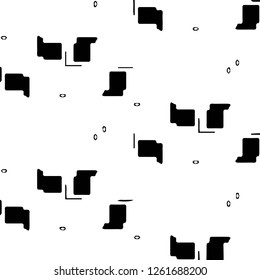 Halftone monochrome texture background. Abstract vintage black and white vector illustration Texture