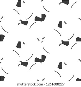 Halftone monochrome texture background. Abstract vintage black and white vector illustration Texture