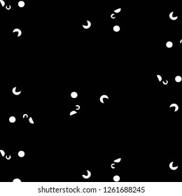 Halftone monochrome texture background. Abstract vintage black and white vector illustration Texture