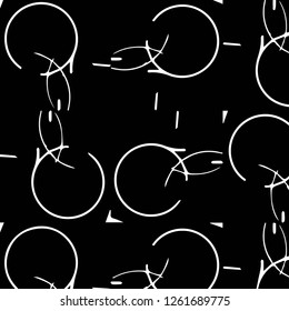 Halftone monochrome texture background. Abstract vintage black and white vector illustration Texture