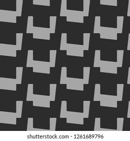 Halftone monochrome texture background. Abstract vintage black and white vector illustration Texture
