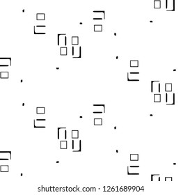 Halftone monochrome texture background. Abstract vintage black and white vector illustration Texture