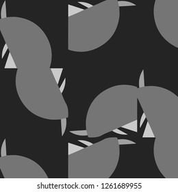 Halftone monochrome texture background. Abstract vintage black and white vector illustration Texture
