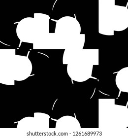Halftone monochrome texture background. Abstract vintage black and white vector illustration Texture