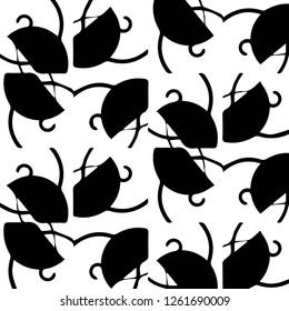 Halftone monochrome texture background. Abstract vintage black and white vector illustration Texture