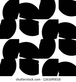 Halftone monochrome texture background. Abstract vintage black and white vector illustration Texture