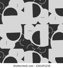 Halftone monochrome texture background. Abstract vintage black and white vector illustration Texture