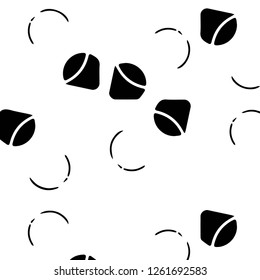 Halftone monochrome texture background. Abstract vintage black and white vector illustration Texture
