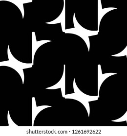 Halftone monochrome texture background. Abstract vintage black and white vector illustration Texture