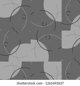 Halftone monochrome texture background. Abstract vintage black and white vector illustration Texture