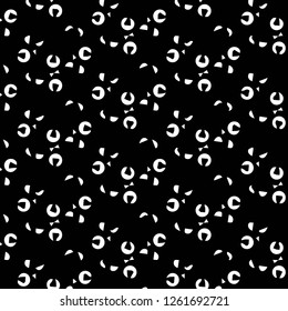 Halftone monochrome texture background. Abstract vintage black and white vector illustration Texture