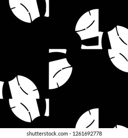Halftone monochrome texture background. Abstract vintage black and white vector illustration Texture