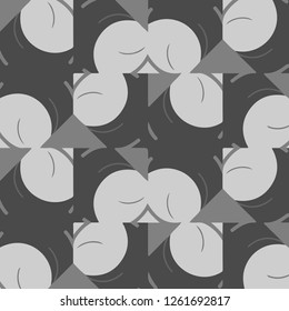 Halftone monochrome texture background. Abstract vintage black and white vector illustration Texture