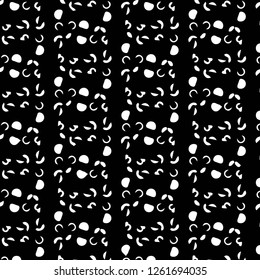 Halftone monochrome texture background. Abstract vintage black and white vector illustration Texture