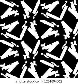 Halftone monochrome texture background. Abstract vintage black and white vector illustration Texture