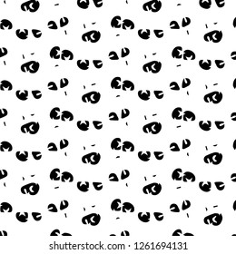 Halftone monochrome texture background. Abstract vintage black and white vector illustration Texture