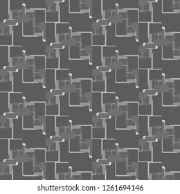 Halftone monochrome texture background. Abstract vintage black and white vector illustration Texture